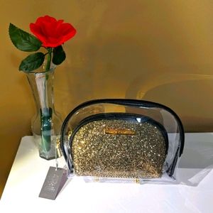 Vince Camuto sparkly clutch